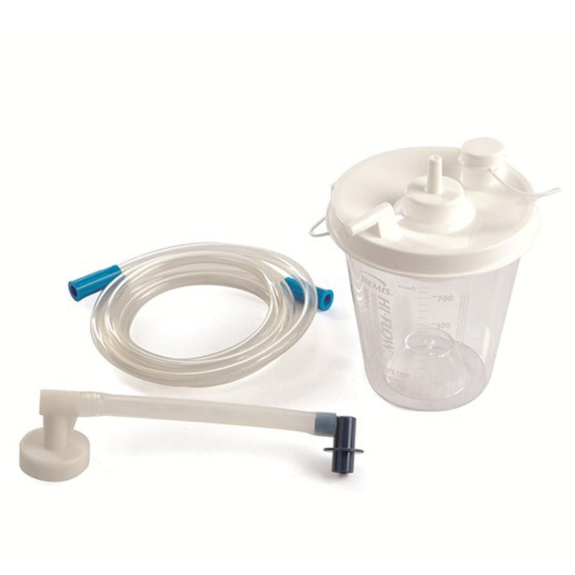 Laerdal-Laerdal 800ml Disposable Suction Canister with Patient Tubing-MedTech-1